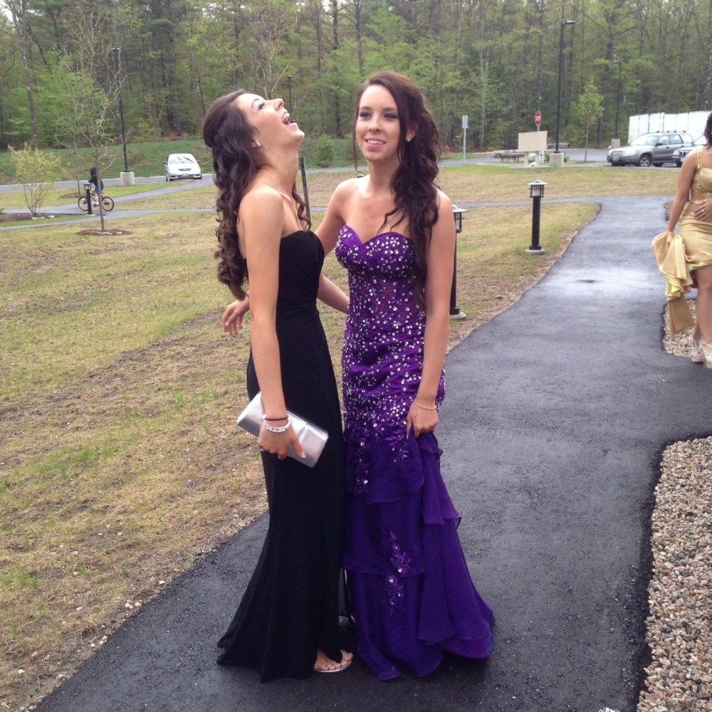 Purple Mermaid Dress
